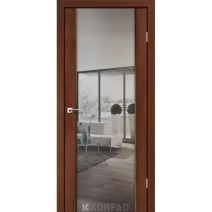 Міжкімнатні двері "Korfad" модель SR-01 Дзеркало  тк.1
