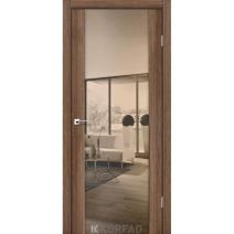 Міжкімнатні двері "Korfad" модель SR-01 Дзеркало  тк.1