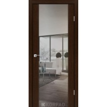 Міжкімнатні двері "Korfad" модель SR-01 Дзеркало  тк.1