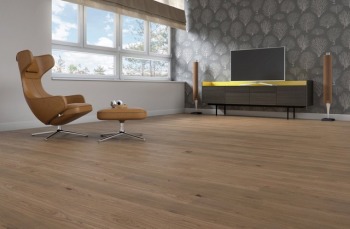 Паркетна дошка Profi Parquet - Дуб 1п Таупо, мат лак, браш Cottage