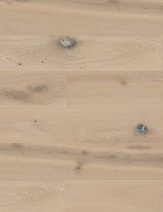 Паркетная доска Profi Parquet - Дуб 1п Айвори бело-серый, эко масло, Cottage, 4V фаска