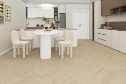 Кварц виниловый пол BLISSGROUND Chevron Line Dream