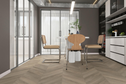 Кварц виниловый пол BLISSGROUND Chevron Line Mallorca