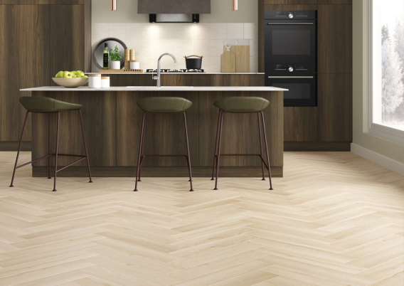 Кварц вінілова підлога HORIZON HERRINGBONE Моргат 