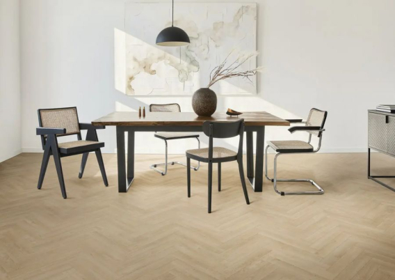 Ламінат Berry Alloc WAVE Herringbone Prime Biscuit K2105