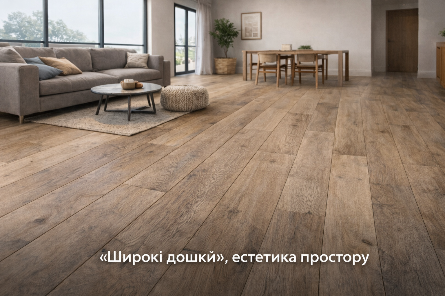 широкие планки пола